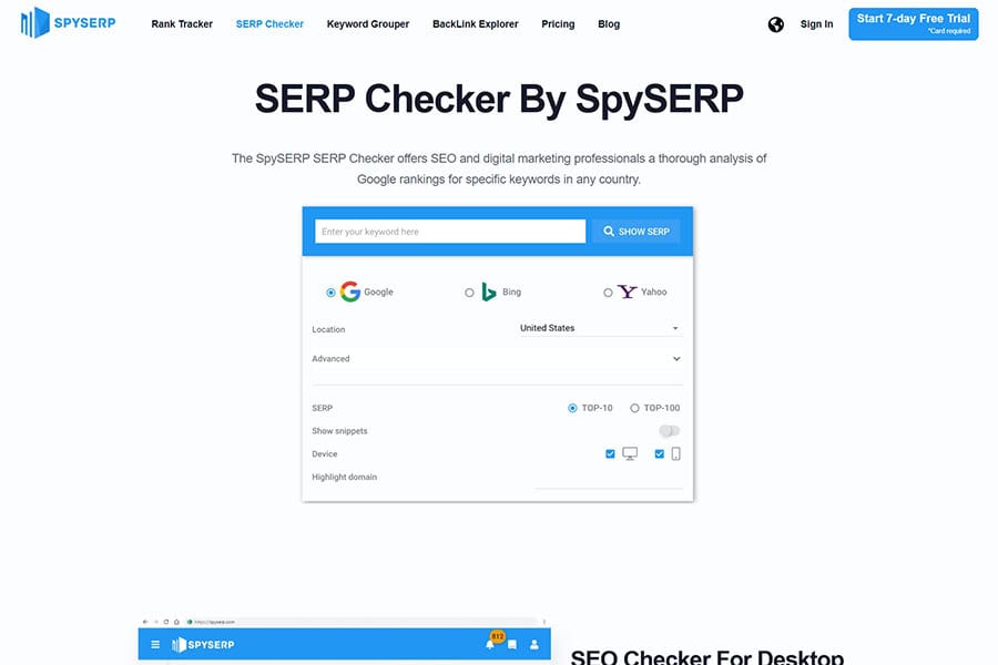 SpySERP 15 SpySERP