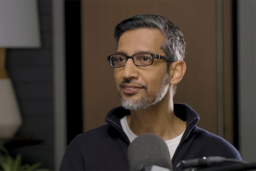 Сундар Пичай, Google :Препратките към уебсайтове чрез AI обобщения се увеличават