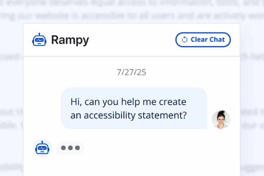 Accessible Web RAMP представя нов генератор на AI базирани декларации за достъпност