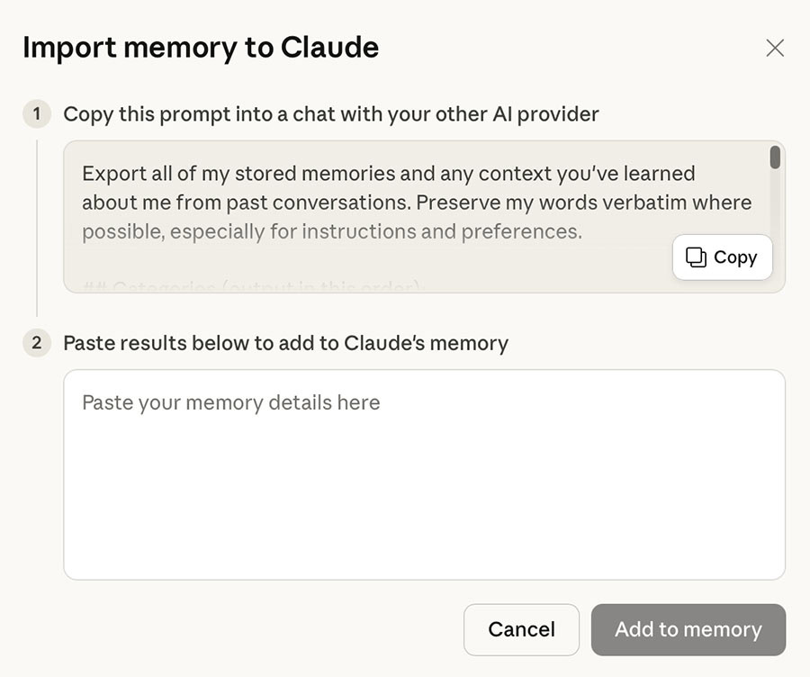 Claude вече позволява безплатен import на данни от ChatGPT и Gemini 3