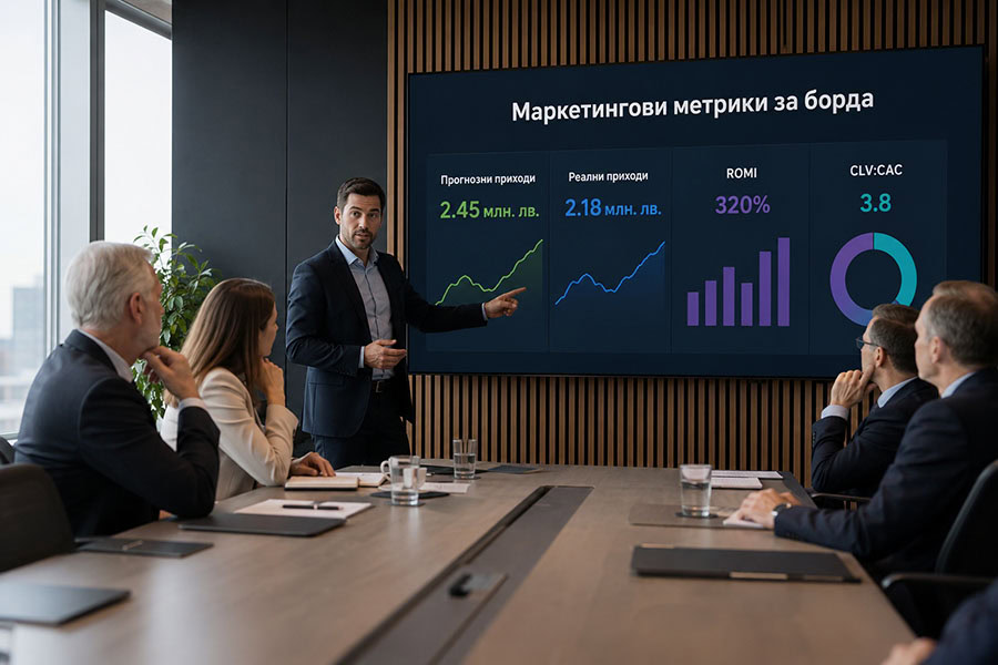 4 маркетингови метрики, които наистина имат значение пред борда