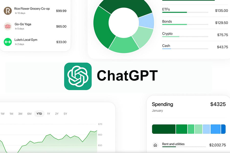 ChatGPT ще дава финансови насоки след свързване с банкова сметка