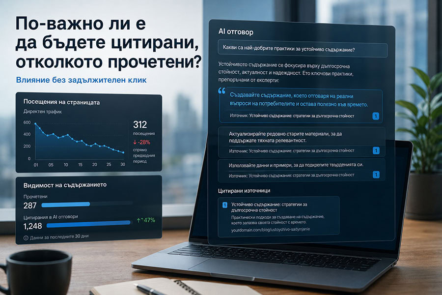 Има ли по-голямо значение да бъдете цитирани, отколкото прочетени