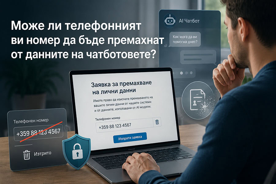 Може ли телефонният ви номер да бъде премахнат от данните на чатботовете?
