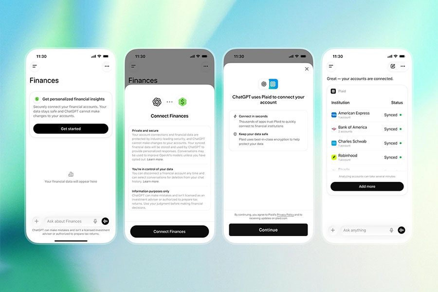 Трябва ли да свържете банковата си сметка с ChatGPT?
