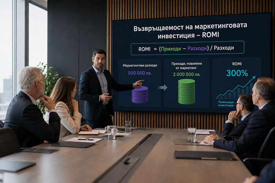Възвръщаемост на маркетинговата инвестиция - ROMI 8 Възвръщаемост на маркетинговата инвестиция - ROMI