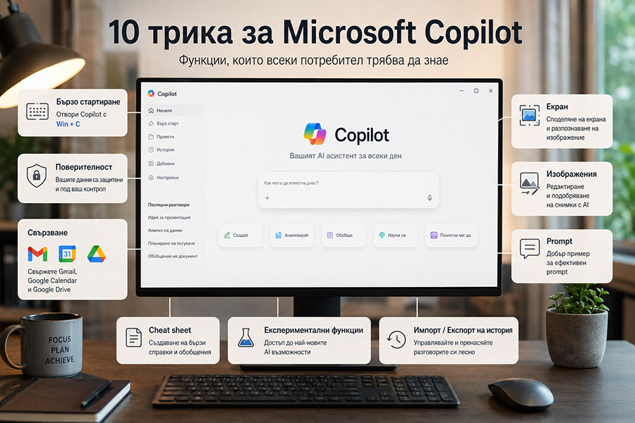 10 трика за Microsoft Copilot, които всеки потребител трябва да знае