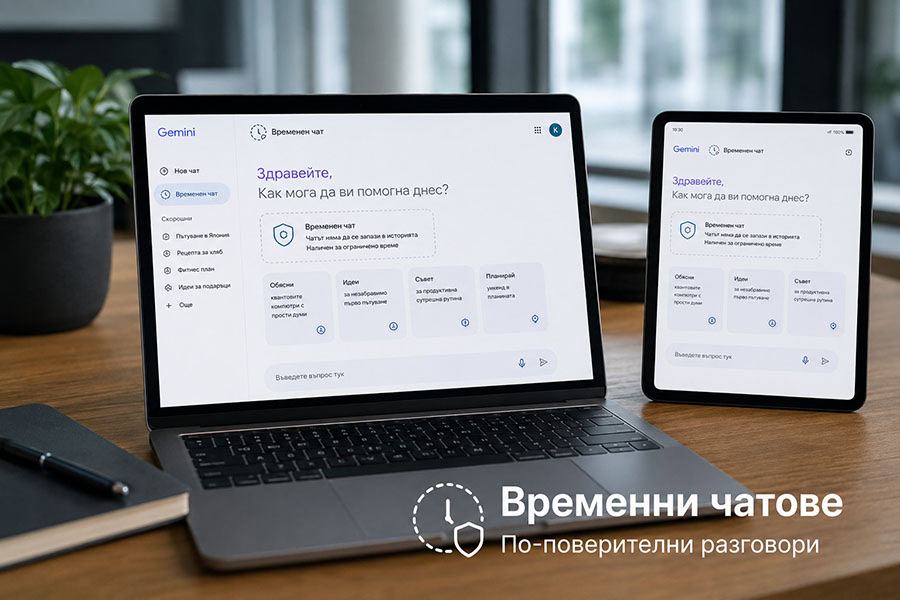 Използвайте Temporary Chats за по-поверителни разговори